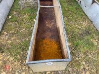 GALVANISED 8' WATER TROUGH - 2