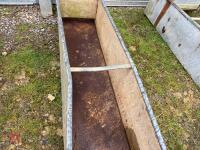 GALVANISED 8' WATER TROUGH - 4