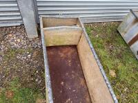 GALVANISED 8' WATER TROUGH - 6