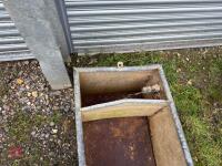 GALVANISED 8' WATER TROUGH - 7