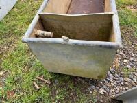 GALVANISED 8' WATER TROUGH - 8