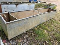 GALVANISED 8' WATER TROUGH - 10