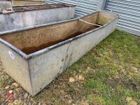 GALVANISED 8' WATER TROUGH - 13