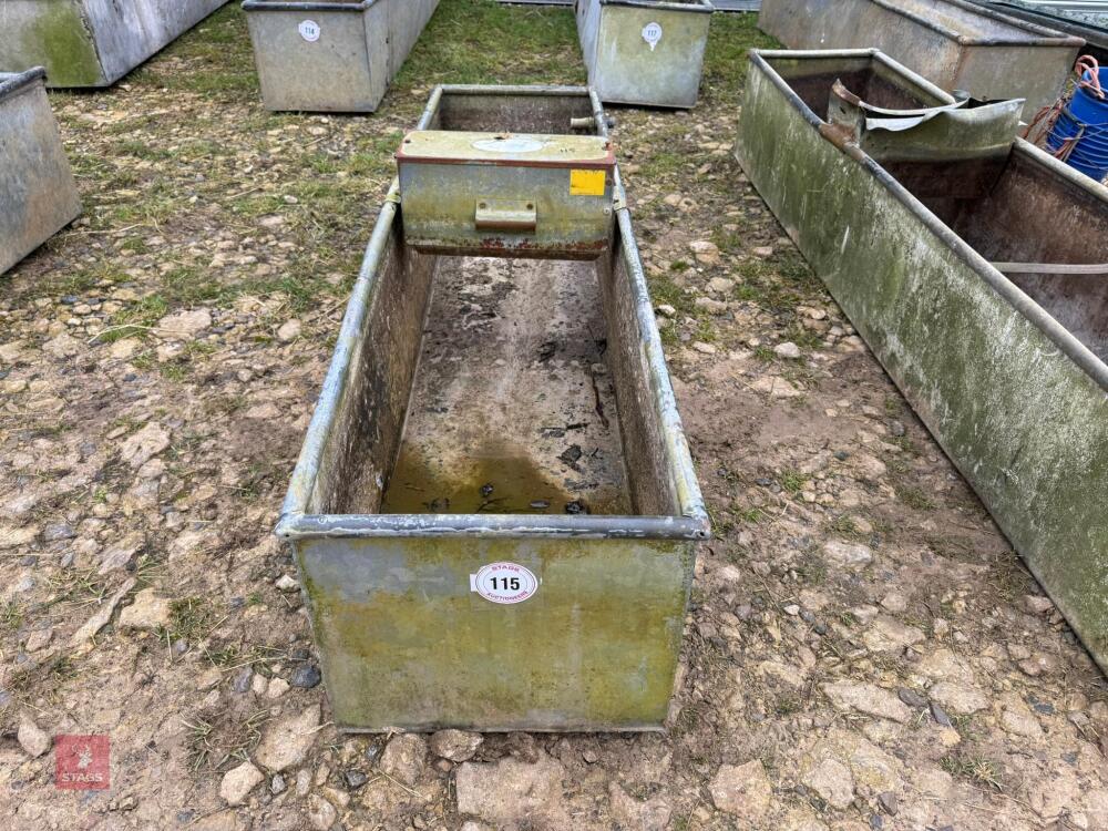 GALVANISED 6' WATER TROUGH