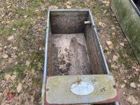 GALVANISED 6' WATER TROUGH - 5