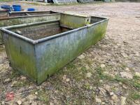 GALVANISED 6' WATER TROUGH - 9