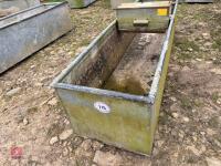 GALVANISED 6' WATER TROUGH - 12