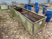 GALVANISED 8' WATER TROUGH - 2