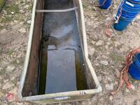 GALVANISED 8' WATER TROUGH - 4