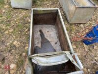 GALVANISED 8' WATER TROUGH - 7