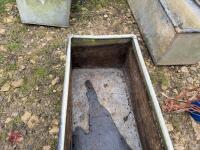 GALVANISED 8' WATER TROUGH - 8