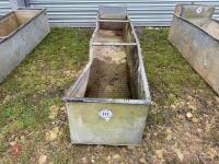 GALVANISED 8' WATER TROUGH