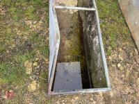 GALVANISED 8' WATER TROUGH - 3