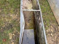 GALVANISED 8' WATER TROUGH - 4