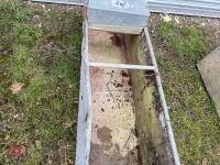 GALVANISED 8' WATER TROUGH - 6
