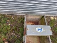 GALVANISED 8' WATER TROUGH - 7