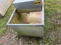 GALVANISED 8' WATER TROUGH - 8