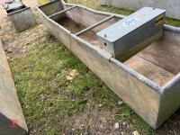GALVANISED 8' WATER TROUGH - 9