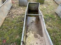 GALVANISED 8' WATER TROUGH - 10