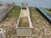 GALVANISED 8' WATER TROUGH