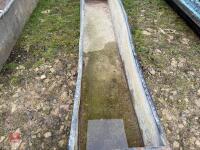 GALVANISED 8' WATER TROUGH - 2