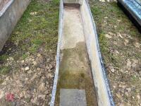 GALVANISED 8' WATER TROUGH - 3