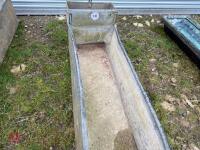 GALVANISED 8' WATER TROUGH - 5