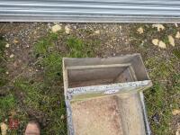 GALVANISED 8' WATER TROUGH - 7