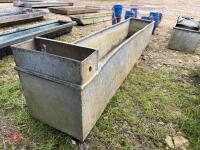 GALVANISED 8' WATER TROUGH - 9