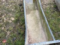 GALVANISED 8' WATER TROUGH - 11