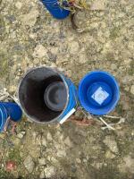 10 BLUE PLASTIC EWE BUCKETS - 4