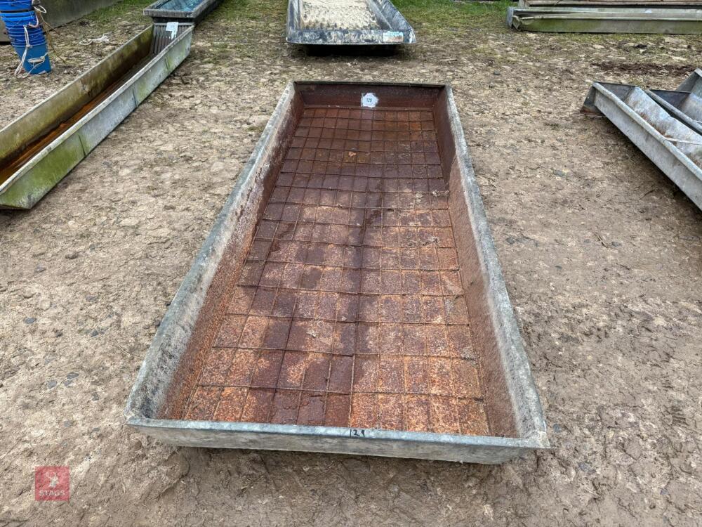 GALVANISED CATTLE FOOTBATH