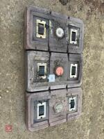 3 DALLAS KEITH MINERAL LICK FEEDERS