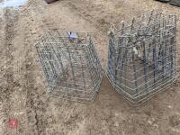 5 MESH HOOK OVER SHEEP HAY FEEDERS - 4