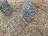 5 MESH HOOK OVER SHEEP HAY FEEDERS - 5