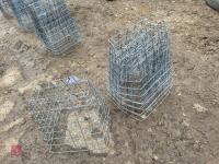 5 MESH HOOK OVER SHEEP HAY FEEDERS - 5