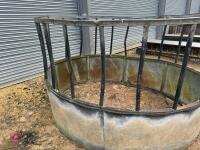 GALVANISED CATTLE ROUND FEEDER - 4