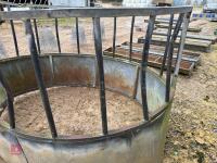 GALVANISED CATTLE ROUND FEEDER - 6