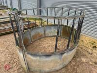 GALVANISED CATTLE ROUND FEEDER - 9