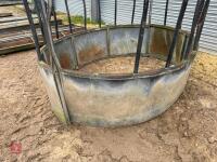 GALVANISED CATTLE ROUND FEEDER - 10
