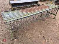 FREESTANDING 8' SHEEP HAY FEEDER - 2