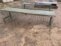 FREESTANDING 8' SHEEP HAY FEEDER - 4