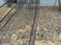 3 10' FREESTANDING SHEEP HAY FEEDERS - 10
