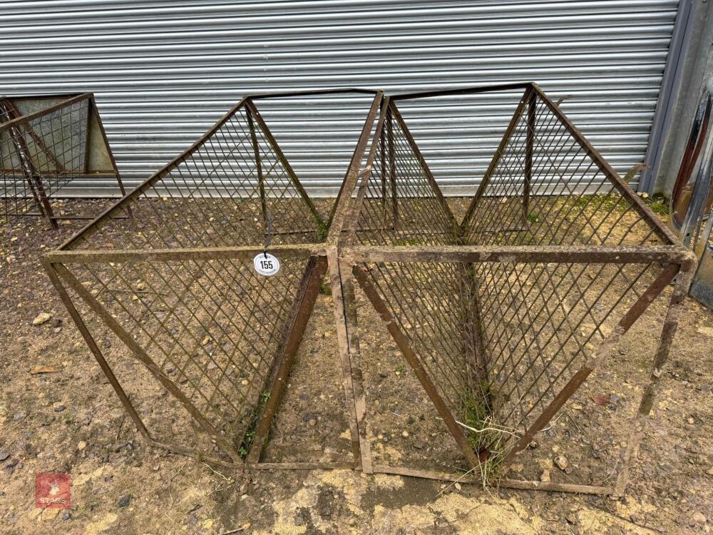 2 6' HAY FEEDERS
