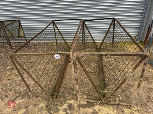 2 6' HAY FEEDERS