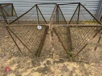 2 6' HAY FEEDERS - 2