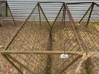 2 6' HAY FEEDERS - 3