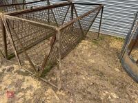 2 6' HAY FEEDERS - 12