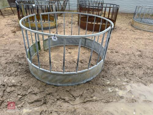 GALVANISED SHEEP ROUND FEEDER