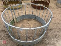 GALVANISED SHEEP ROUND FEEDER - 2